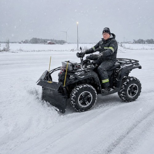 Pług śnieżny V do ATV Kellfri 37-VPATV 150 cm z hydrauliką